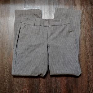 Talbots curvy pinstriped dress pants